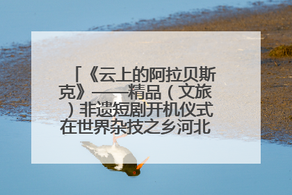 《云上的阿拉贝斯克》——精品（文旅）非遗短剧开机仪式在世界杂技之乡河北吴桥成功举办