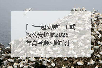 “一起交卷”！武汉公安护航2025年高考顺利收官