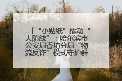 “小贴纸”撬动“大防线”：哈尔滨市公安局香坊分局“物流反诈”模式守护群众“钱袋子”