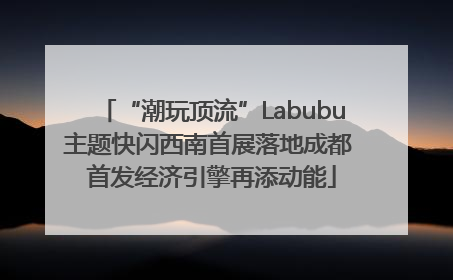 “潮玩顶流”Labubu主题快闪西南首展落地成都 首发经济引擎再添动能