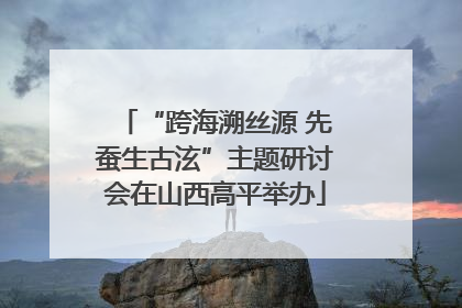 “跨海溯丝源 先蚕生古泫”主题研讨会在山西高平举办