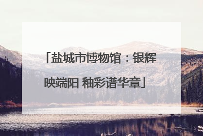 盐城市博物馆：银辉映端阳 釉彩谱华章