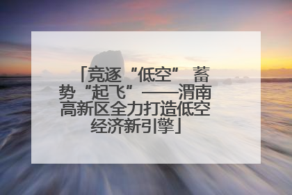 竞逐“低空” 蓄势“起飞”——渭南高新区全力打造低空经济新引擎