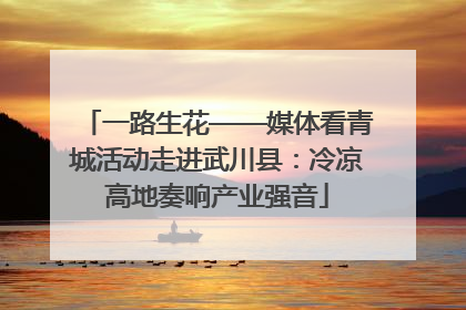 一路生花——媒体看青城活动走进武川县：冷凉高地奏响产业强音