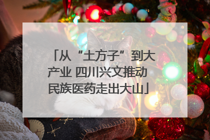 从“土方子”到大产业 四川兴文推动民族医药走出大山