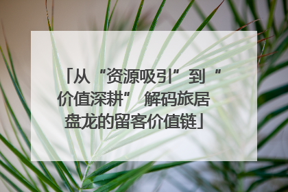 从“资源吸引”到“价值深耕” 解码旅居盘龙的留客价值链