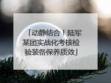 动静结合！陆军某团实战化考核检验装备保养质效