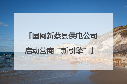 国网新蔡县供电公司启动营商“新引擎”