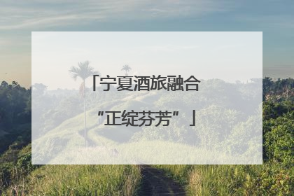 宁夏酒旅融合“正绽芬芳”