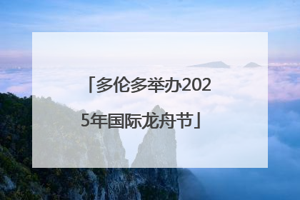 多伦多举办2025年国际龙舟节