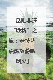 岳阳非遗“焕新”之旅：老技艺点燃旅游新烟火