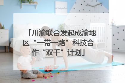 川渝联合发起成渝地区“一带一路”科技合作“双千”计划