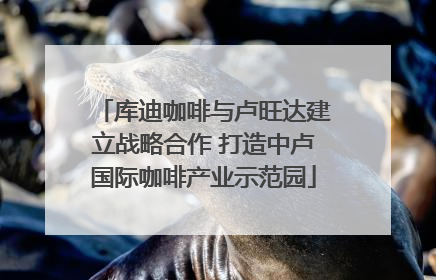 库迪咖啡与卢旺达建立战略合作 打造中卢国际咖啡产业示范园