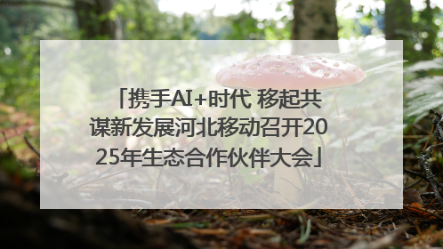 携手AI+时代 移起共谋新发展河北移动召开2025年生态合作伙伴大会