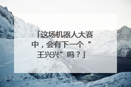 这场机器人大赛中，会有下一个“王兴兴”吗？