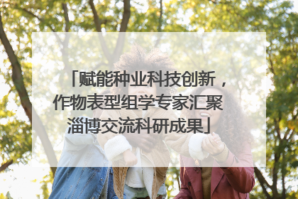 赋能种业科技创新，作物表型组学专家汇聚淄博交流科研成果