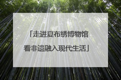 走进夏布绣博物馆 看非遗融入现代生活