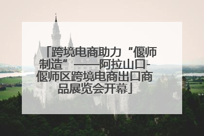 跨境电商助力“偃师制造”——阿拉山口-偃师区跨境电商出口商品展览会开幕