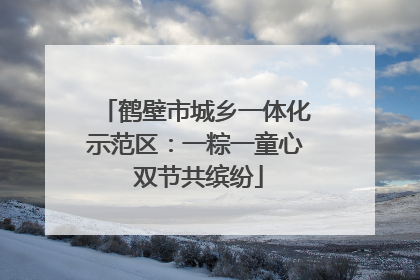 鹤壁市城乡一体化示范区：一粽一童心 双节共缤纷