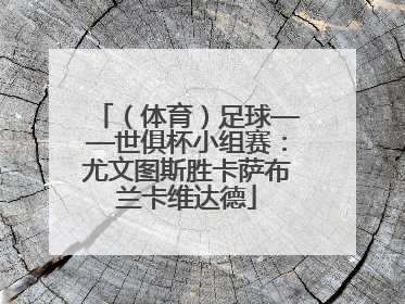 （体育）足球——世俱杯小组赛：尤文图斯胜卡萨布兰卡维达德