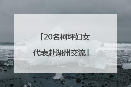 20名柯坪妇女代表赴湖州交流