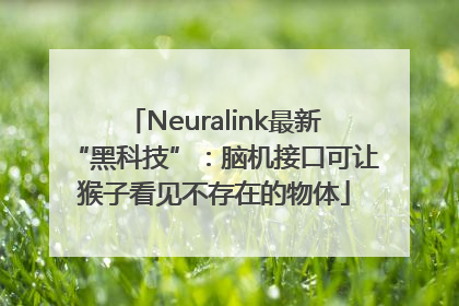 Neuralink最新“黑科技”：脑机接口可让猴子看见不存在的物体